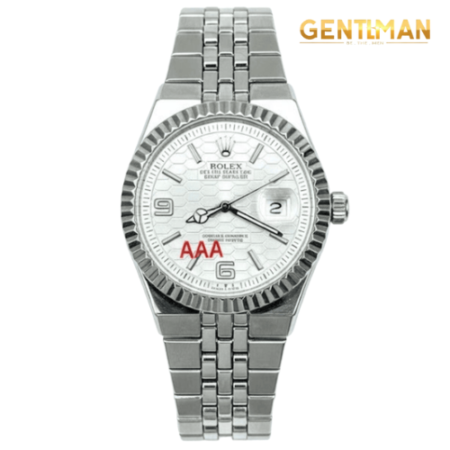 Rolex Watch 2025 Edition - Silver With White Dial