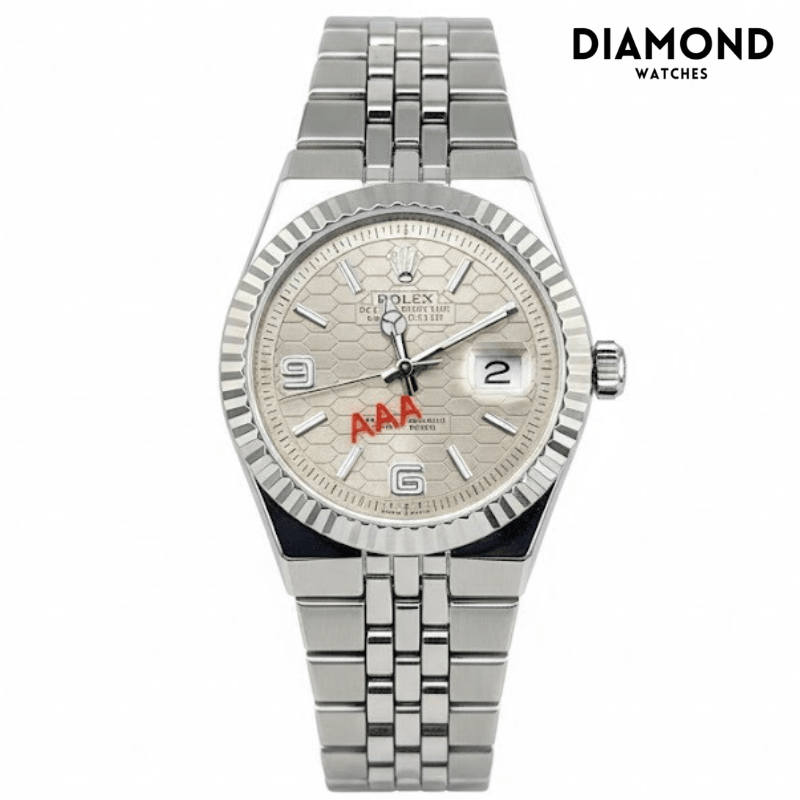 Rolex Watch 2025 Edition - Silver With Grey Dial