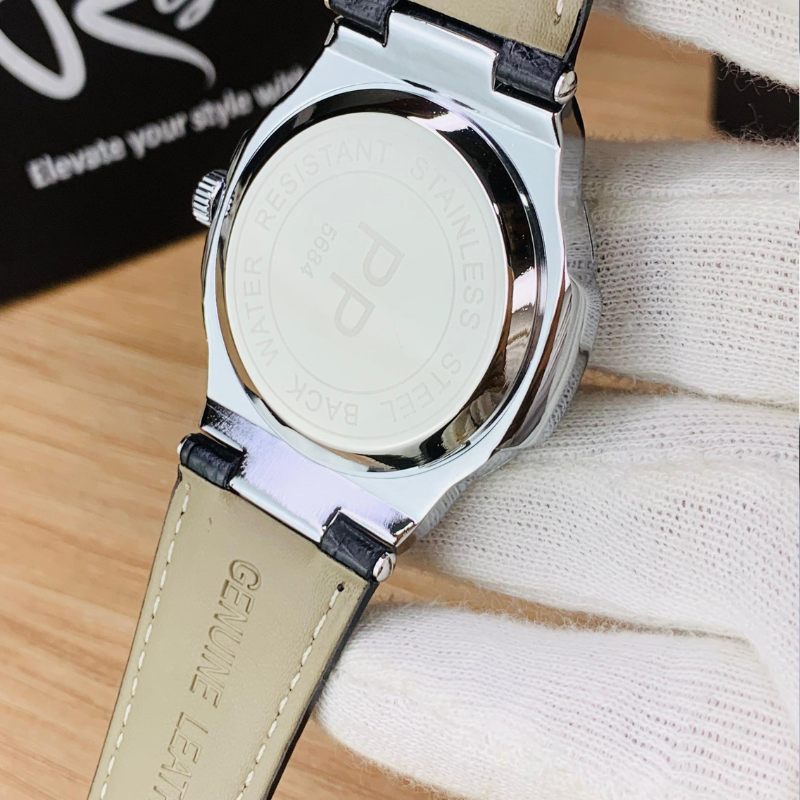 Patek Strap Watch – Brown with brown Dial