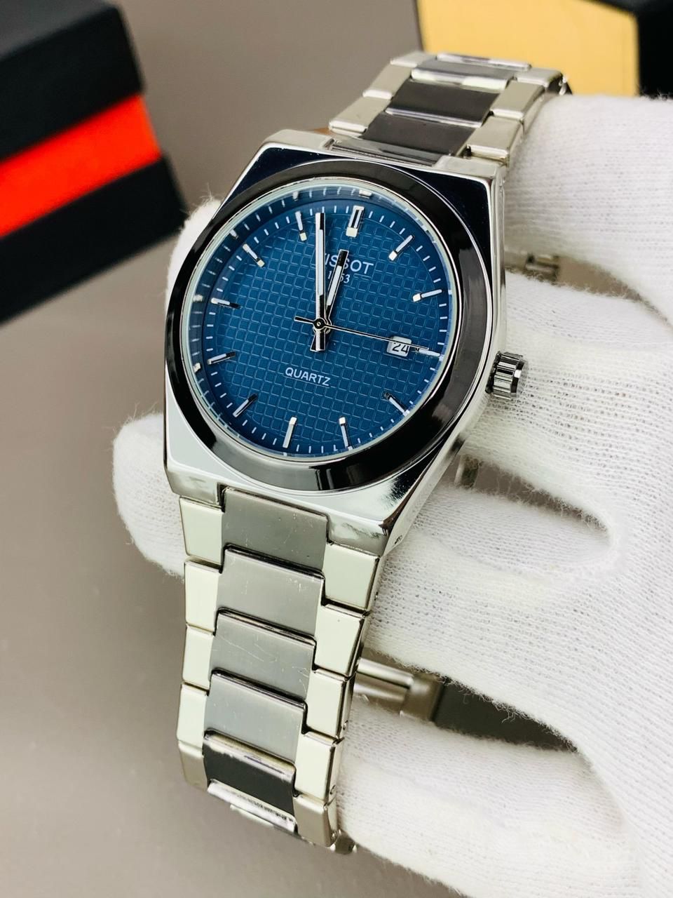 Tissot PRX Blue Dial (Two Tone)