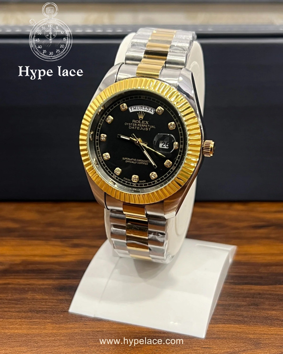 RLX - SK Two Tone Black Dial