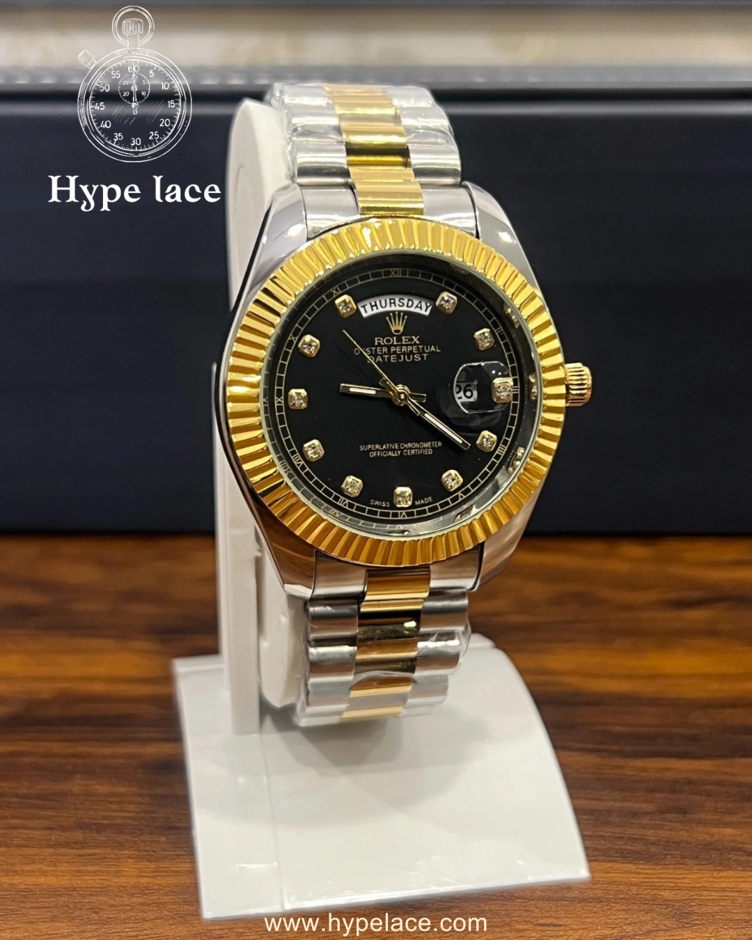 RLX - SK Two Tone Black Dial