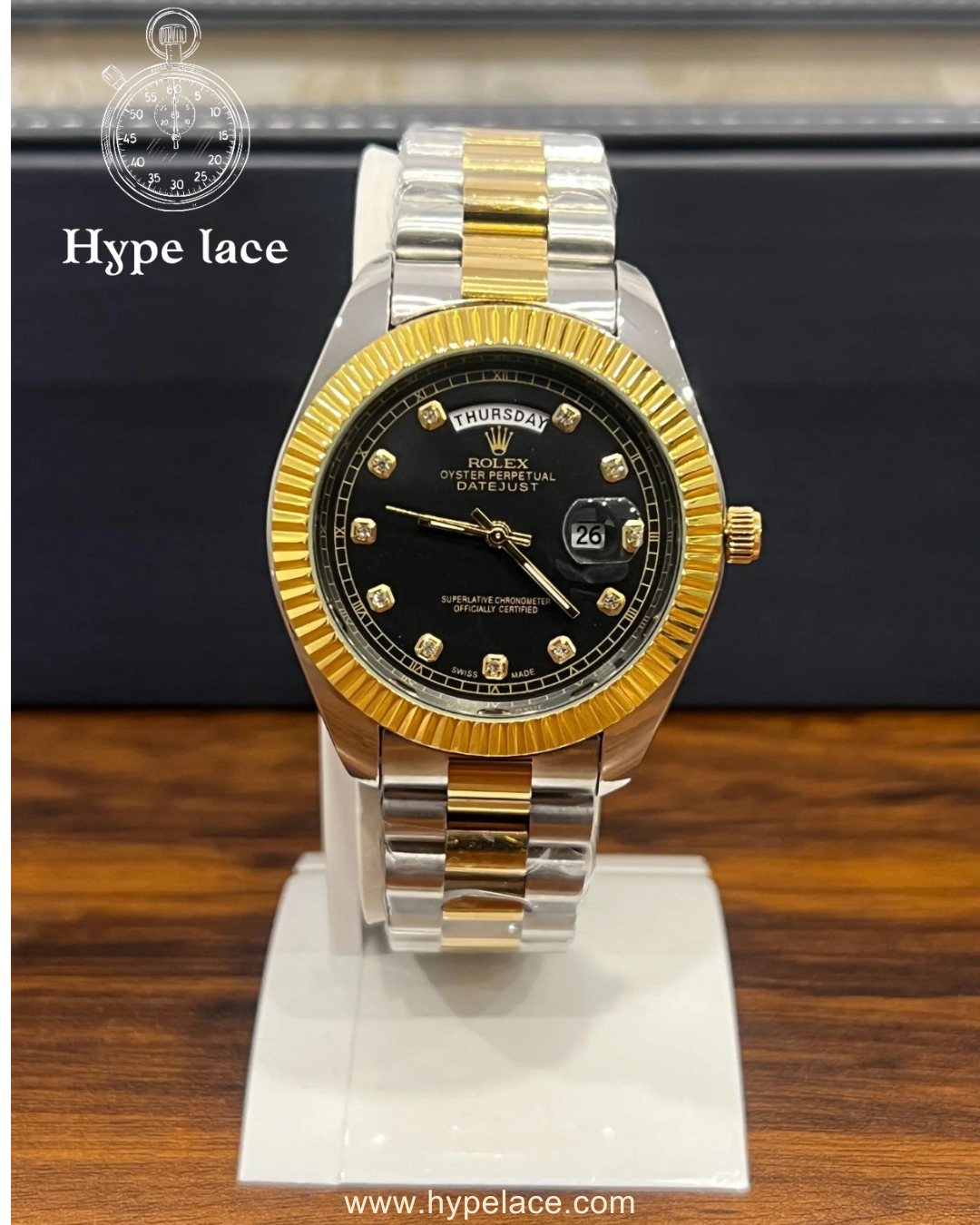 RLX - SK Two Tone Black Dial