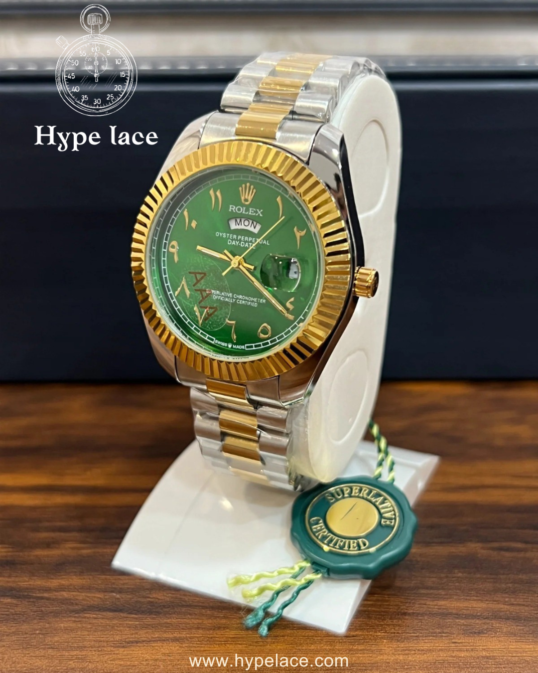 RLX - DD Gold Royal Green Roman