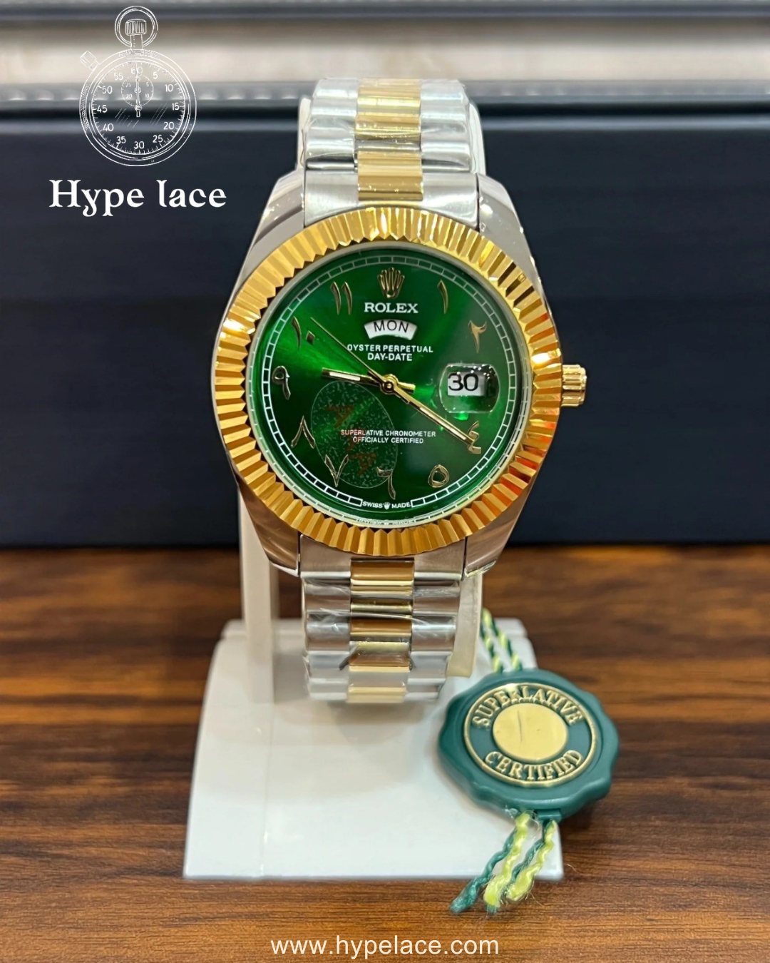 RLX - DD Gold Royal Green Roman